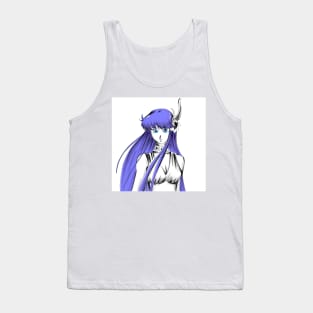 saori kido, the athena goddess in saint seiya Tank Top